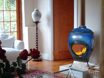 Earthfire Blue Firepot